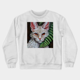 fern cat 4 Crewneck Sweatshirt